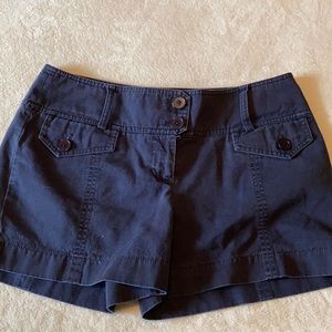 Sz 8 Navy Blue Shorts from Loft